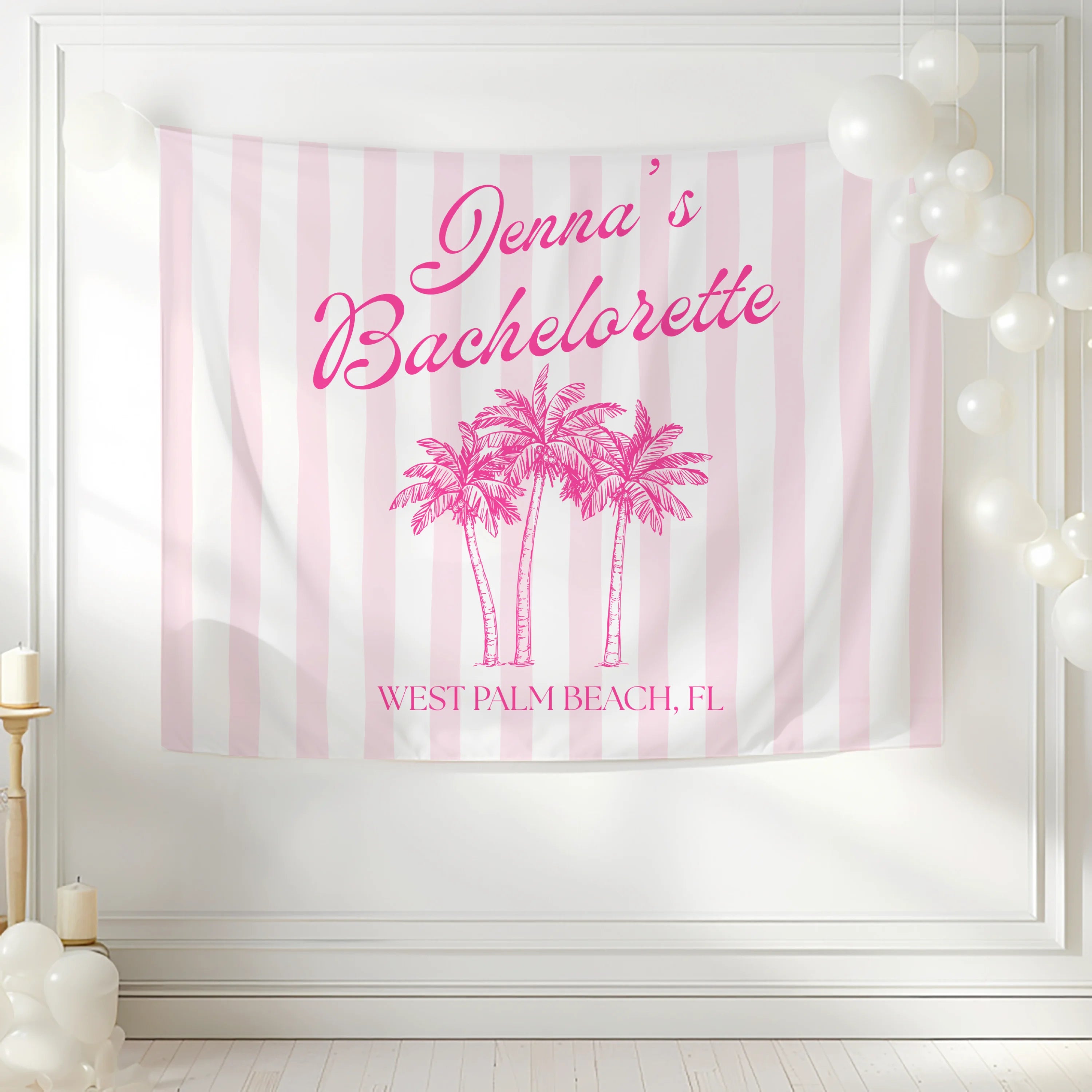 Custom Bachelorette Banner