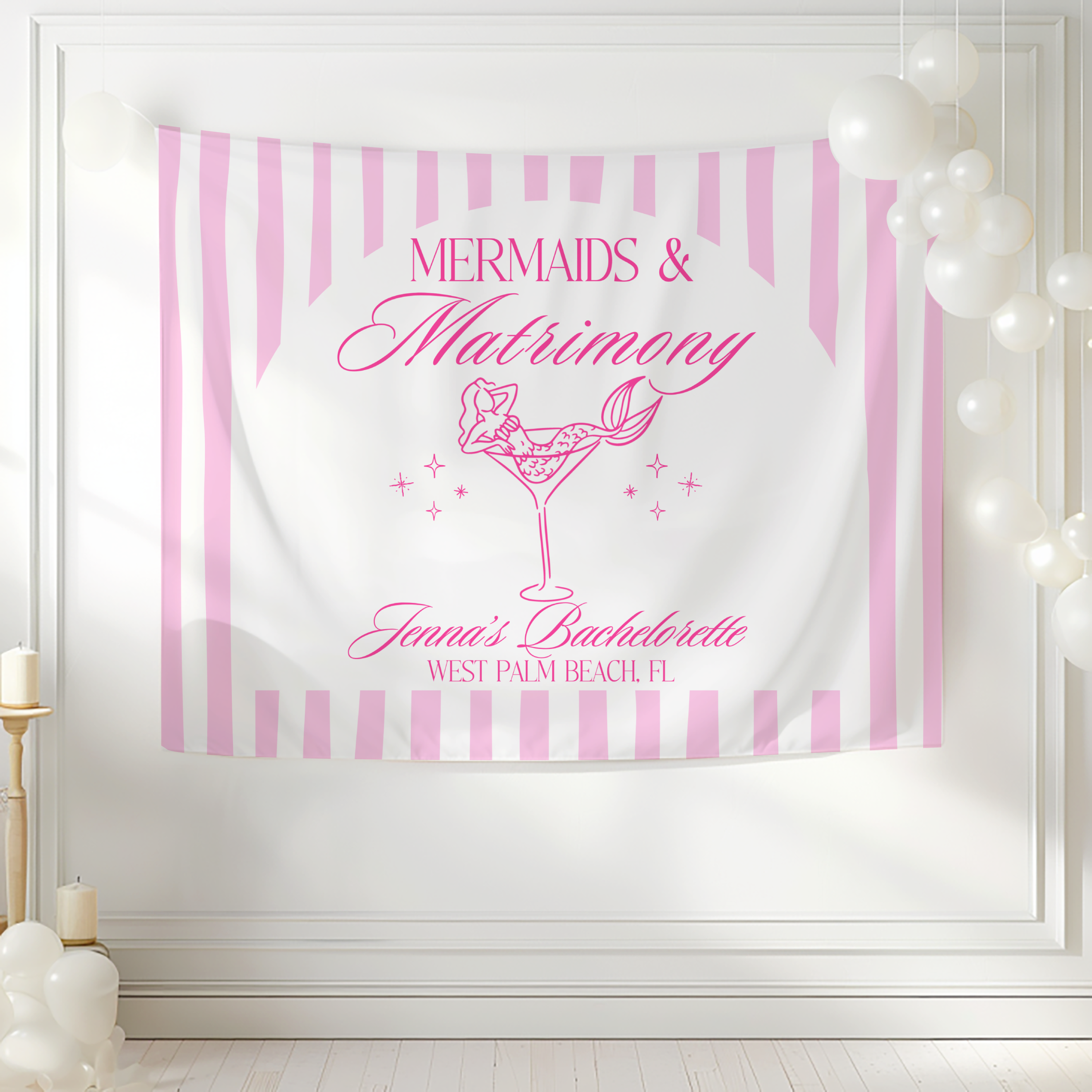 Custom Bachelorette Banner