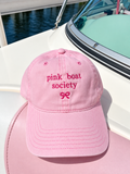 Pink Boat Society - Pink Baseball Cap